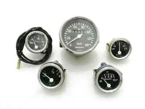 Complete Speedometer With Mechanical Temp Gauge FOR Willys Jeep - Picture 1 of 2