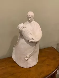 Austin Productions Durastone 1987 Mother & Child Sculpture by Willow Woosav - Picture 1 of 7