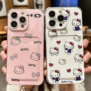 Hello Kitty Phone Case For IPhone 16 15 14 13 12 11 Pro Max 14 15 16 Plus 12 13 - Photo 1 sur 82