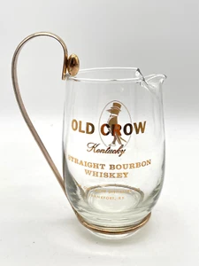 Old Crow Whisky Ausgiesser Whisky Bourbon Jarra Giesser Jarra de agua Bar Kentucky - Imagen 1 de 6