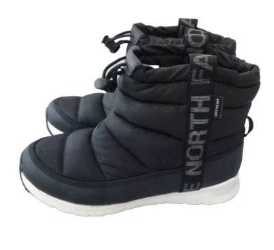 North Face Kids' ThermoBall Pull-On Waterproof Boots Black Size 7 - Image 1 of 4