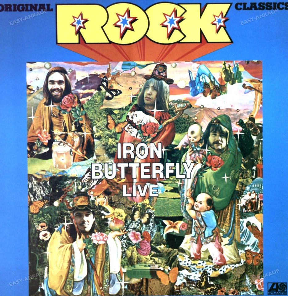 Iron Butterfly - Live LP (VG/VG) .* - Image 1 of 1