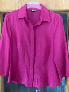 Bluse Pink Gerry Weber Leinen Gr. 38 neu ohne Etikett nur gewaschen nie getragen - Bild 1 von 8