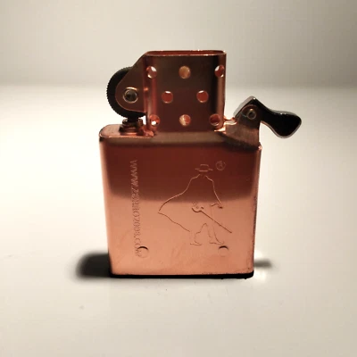 Zorro Copper Petrol Lighter Insert with Bottom Rubber Gasket