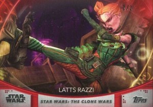 Women Of Star Wars Red [1/1] Base Card #42 Latts Razzi