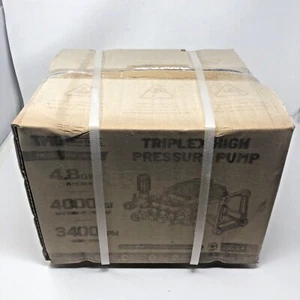 NEW TMG TMG-GWP40 4000psi High Pressure Pump Triplex Direct Driven TMG-PMP48 - Bild 1 von 5