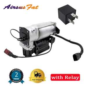Air Suspension Compressor Pump With Relay✅For Audi A8 D3 Quattro S8 2002-2010✅✅ - Picture 1 of 12