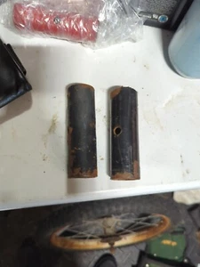 Clavijas para pies vintage de bicicleta BMX estilo libre 3/8 4" - negras - Imagen 1 de 10