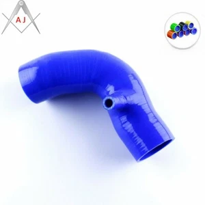 Blue For Mini Cooper S R52 R53 MT Upper Intake Air Duct Silicone Hose 2002-2008 - Picture 1 of 5