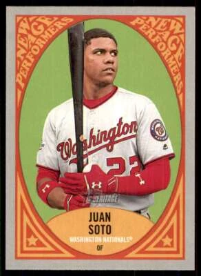 2019 Topps Heritage New Age Performers Juan Soto #NAP15 - Image 1 of 2