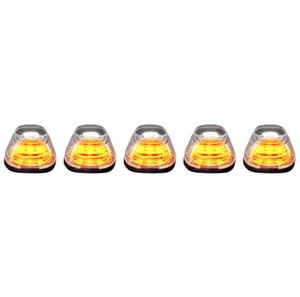 Recon Clear Lens Amber LED Cab Lights For 1999-2016 Ford Powerstroke Super Duty - Picture 1 of 15