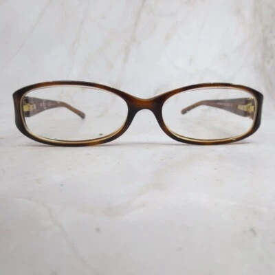 Marco de gafas Vogue VO 258-B 1624 para mujer de plástico marrón borde completo ovalado 49-15-130 Foto 1 de 4