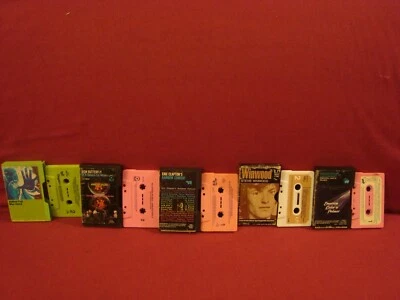 IRON BUTTERFLY ERIC CLAPTON STEVE WINWOOD JETHRO TULL  5 SLIDE CASE CASSETTES - Image 1 of 4
