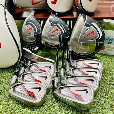 NIKE Slingshot Wood 1w 3w 4ut Iron 56789PS 11Club Fullset UniFlex Golf Club RH - Image 1 of 4