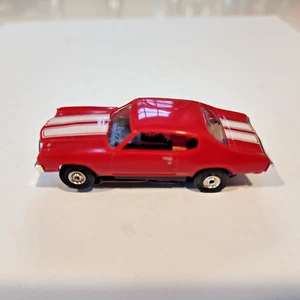 Model Motoring Chevy Chevelle SS Slot Car Red White ORIGINAL TJET CHASSIS - Bild 1 von 10