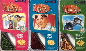 THE FLYING NUN - SALLY FIELD - 3 VHS TAPE SET - Picture 1 of 5