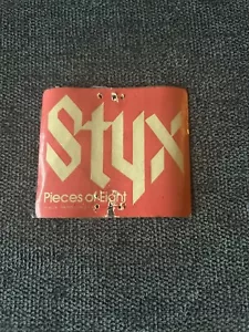 Original Styx Hype Sticker From Pieces of Eight 1978 LP - Picture 1 of 2