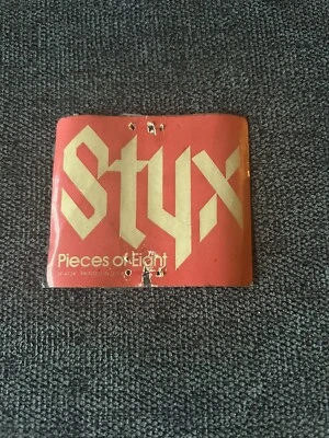 Original Styx Hype Sticker From Pieces of Eight 1978 LP - Image 1 of 2