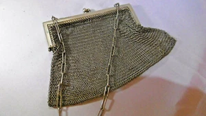 Small Mesh Silver Purse - Picture 1 of 5