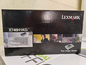 Original Lexmark C746H1KG Schwarz Toner T746 C748 Factory Sealed - Bild 1 von 3