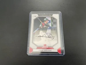 CHOO SHIN SOO 2023 SCC KBO KOREA BASEBALL KARBON AUTOGRAPH AUTO SCC-23/S15 - Picture 1 of 1