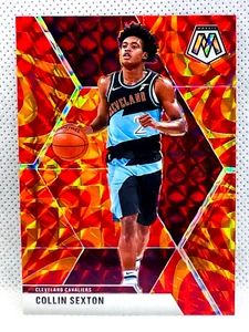 2019-20 Panini Mosaic Basketball - COLLIN SEXTON #167 - Reactive Orange Prizm - Picture 1 of 2
