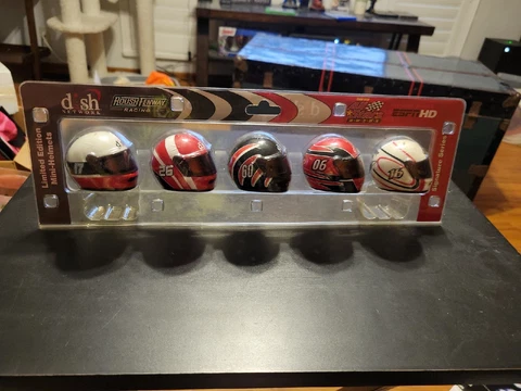 Limited Edition Roush Fenway Racing Dish Network Signature Series Mini Helmets Cover