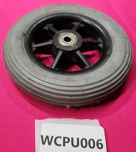 WCPU0006 - Wheelchair Walker Wheel Caster Solid Gray 6 inch - Used - Picture 1 of 4