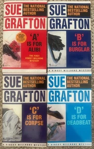 Sue Grafton Alphabet Books A-D Paperback Vintage 1980’s - Bild 1 von 5