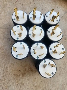 Cooper Turn & pull 30amp 250v L6-30 3 Prong 10, PIECES $128.00 FREE SHIPPING - Picture 1 of 3