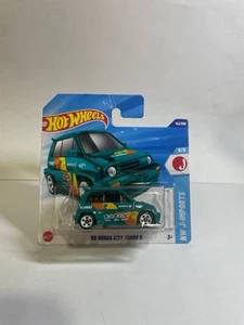 Hot Wheels '85 Honda City Turbo II 2025 141/250 Trasure Hunt TH HW J-Imports 5/5 - Foto 1 di 5