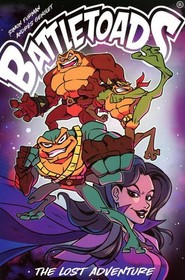 Battletoads: The Lost Adventure TPB #1 en estado bastante bueno/casi nuevo; Titan | Basado en videojuego NES -