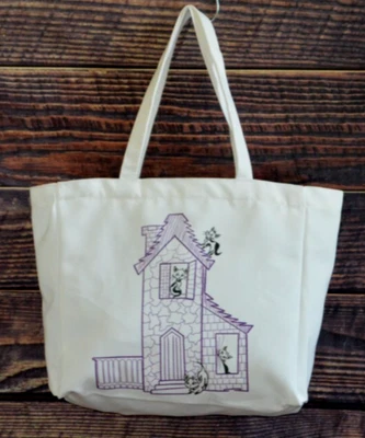 猫印花手提包平面设计 — 第 1/4 张图片