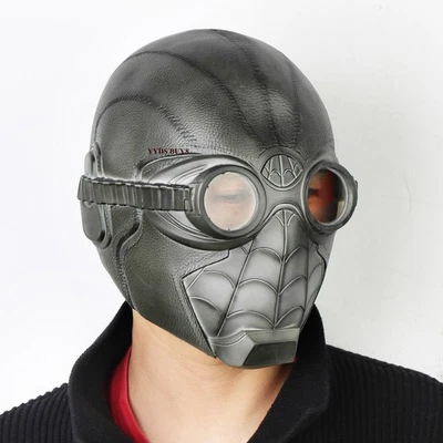 Spider-Man Noir Cosplay Headgear Helmet Superhero Mask Halloween Prop Gift New - Image 1 of 4