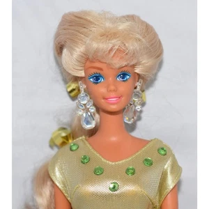 Muñeca Barbie Mattel 1966 joyas brillantes modas brillantes cabello rubio ojos azules - Imagen 1 de 8