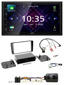 JVC DAB 2DIN Lenkrad Bluetooth USB Autoradio für Subaru BRZ 2017-2020 - Bild 1 von 12