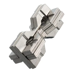 University Games Hanayama Level 6 Cast Metal Brain Teaser Puzzle - Hourglass - Picture 1 of 10