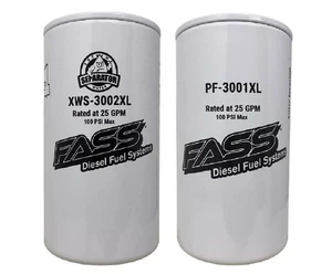FASS Titanium Series Fuel Filter Combo Package XWS-3002XL / PF-3001XL - Picture 1 of 1