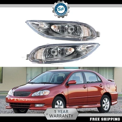 Kit de luces antiniebla para Toyota Corolla 2005 2006 2007 2008 interruptor cableado izquierda+derecha Foto 1 de 4