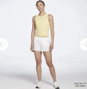 Calia Swift Corto Blanco Puro Cremallera Bolsillo 3” Entrepierna Pull On Mujer’s Grande Nuevo - Imagen 1 de 7
