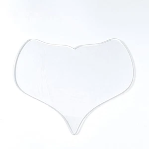 1 Piece of Silicone Peach-shaped Reusable Anti-wrinkle Chest Patch, To Preven... - Imagen 1 de 7