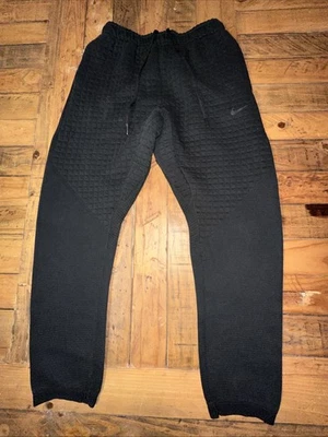 Nike (A23) Tech Pack Jogger Pants READ Large Black Therma Fit Quilted - Image 1 of 4