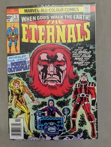 The Eternals #5, 1st Makkari, Domo, Thena, Zuras, Marvel, Marvel Comics, 1976. - Picture 1 of 3