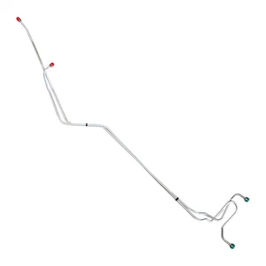 Transmission Cooler Lines 5/16 Tubes V8 C6 1967-70 Ford Mustang OE Steel 2pc - Bild 1 von 9