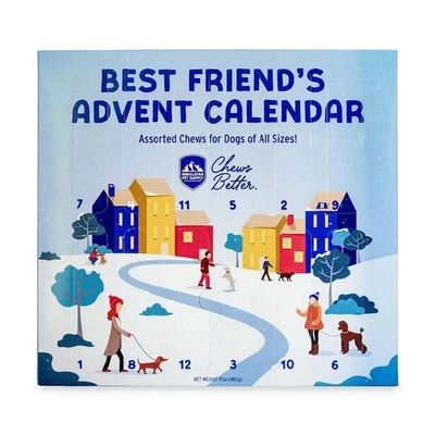 Advent Calendar for Pets - Natural Treats Dog Advent Calendar 2025, Flavored ... - Image 1 of 4