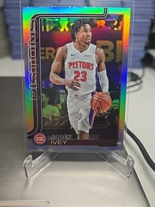 Jaden Ivey 2025-26 Topps refractor de baloncesto #45 - Imagen 1 de 2