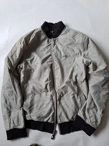 BOSS Hugo Boss Reversible Nylon Bomber Jacket Small Excellent Condition - Picture 1 of 7