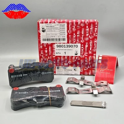 PARA 2014-2019 Maserati Ghibli & Quattroporte 3,0 L NUEVO OEM Pastillas de freno delanteras EE. UU. Foto 1 de 4