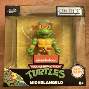 Jada MetalFigs Teenage Mutant Ninja Turtles 2.5” Figure/Keychain Michelangelo - Picture 1 of 7