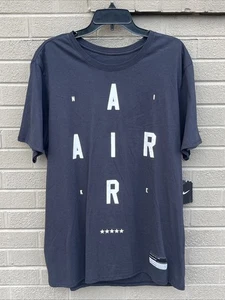 NIKE AIR BRAND MARK 2 AIR BLACK SHIRT MENS SIZE XL ( 806962-010 ) - Picture 1 of 10
